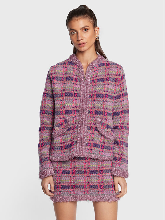Blugirl Blumarine Кардиган RF2037-MA293 Виолетов Regular Fit за Жени цена