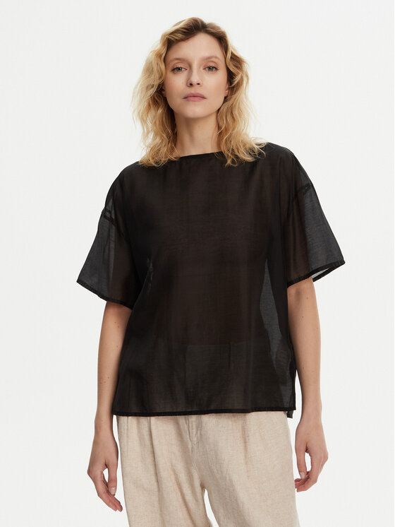 Bomboogie Блуза SW9008TLYA5 Черен Relaxed Fit за Жени цена