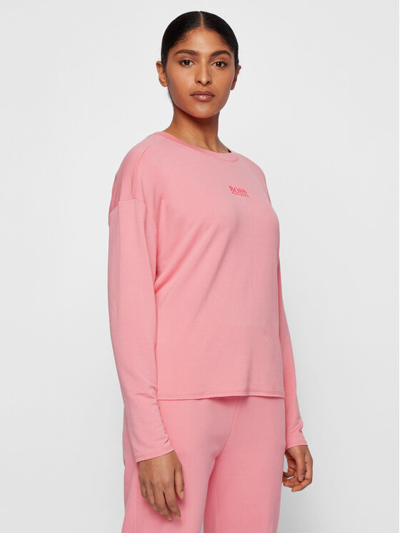 Boss Блуза C_Elina_Active 50456738 Розов Relaxed Fit за Жени цена