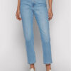 Boss Дънки Straight Crop Vd 50452525 Син Regular Fit за Жени цена