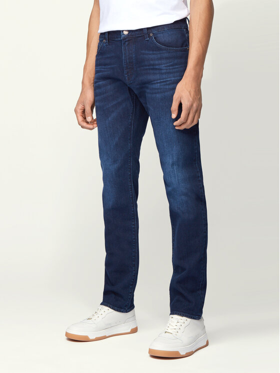 Boss Дънки тип Regular Fit Maine3 50432427 Тъмносин Regular Fit за Мъже цена