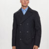 Boss Манто/Палто P-Hyde-Peacoat-233 50498100 Тъмносин Slim Fit за Мъже цена