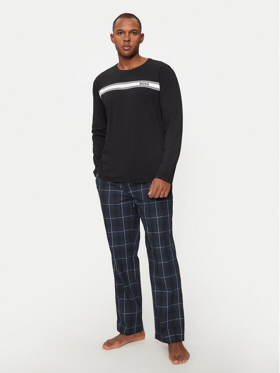 Boss Пижама 50527541 Тъмносин Relaxed Fit за Мъже цена