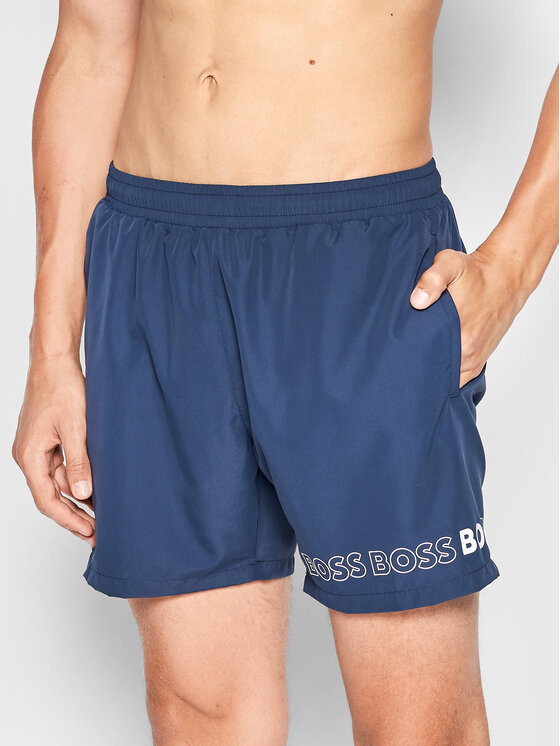 Boss Плувни шорти Dolphin 50469590 Тъмносин Regular Fit за Мъже цена