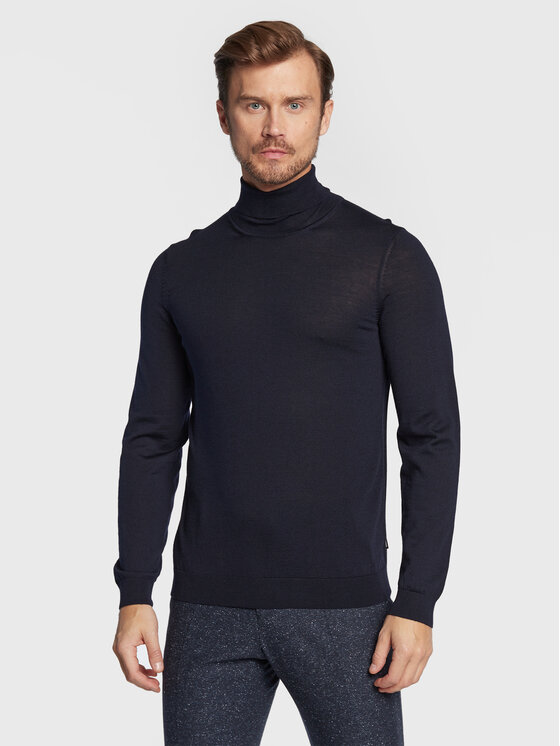 Boss Поло Musso-P 50468262 Тъмносин Slim Fit за Мъже цена