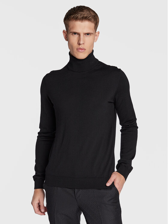 Boss Поло San Thomas-M 50474174 Черен Slim Fit за Мъже цена