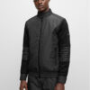 Boss Преходно яке 50481756 Черен Regular Fit за Мъже цена