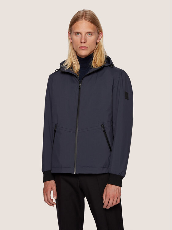 Boss Преходно яке Callero3 50436486 Тъмносин Regular Fit за Мъже цена