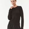 Boss Пуловер Furkina 50493923 Черен Regular Fit за Жени цена