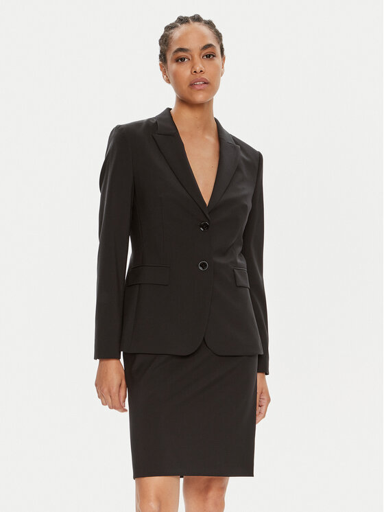 Boss Сако Juleah 50490035 Черен Regular Fit за Жени цена