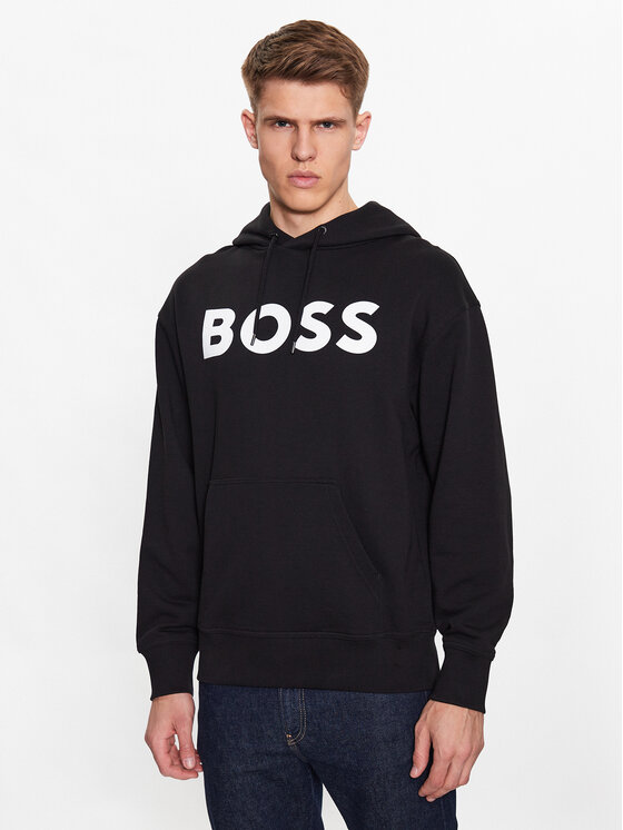 Boss Суитшърт 50487134 Черен Regular Fit за Мъже цена