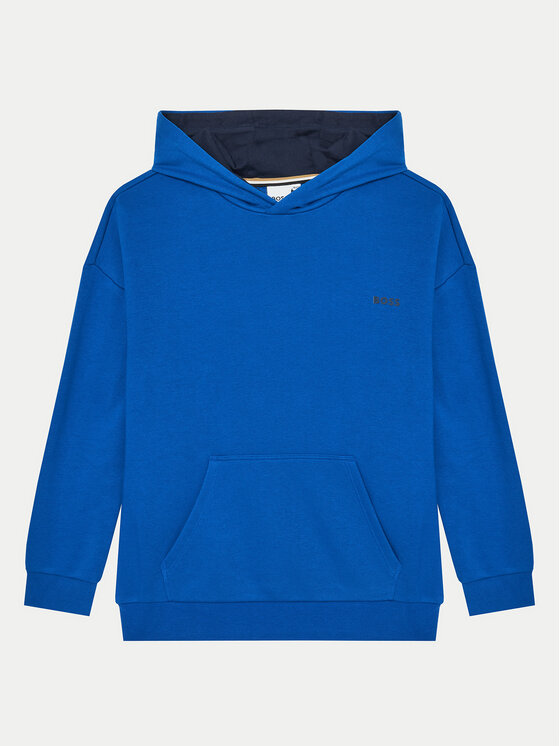 Boss Суитшърт J50714 D Син Loose Fit за Момчета цена