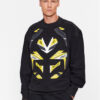 Boss Суитшърт WeBikerGear 50497103 Черен Relaxed Fit за Мъже цена