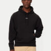 Boss Суитшърт WeSmallhood 50514530 Черен Regular Fit цвят на ниска цена