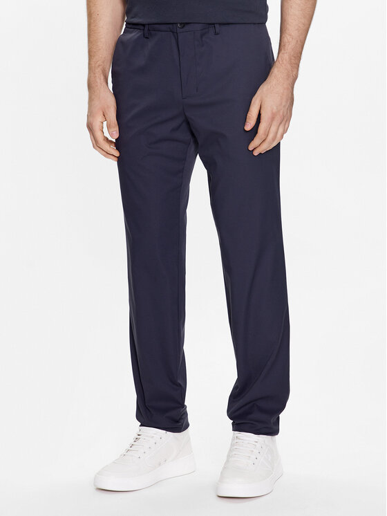 Boss Текстилни панталони T Drax 50482656 Тъмносин Regular Fit за Мъже цена