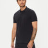 Boss Тениска с яка и копчета Paule 4 50506195 Тъмносин Slim Fit за Мъже цена