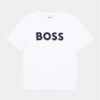 Boss Тишърт J25P24 D Бял Regular Fit за Момчета цена
