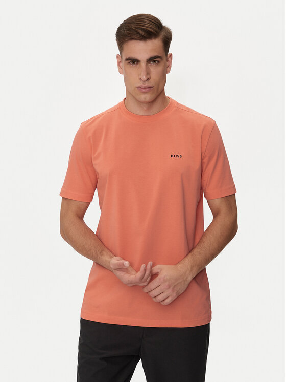 Boss Тишърт Tee 50506373 Червен Regular Fit за Мъже цена