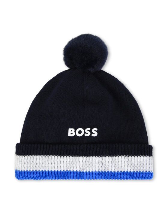 Boss Шапка J01148 Тъмносин за Момчета цена