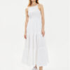 Brave Soul Лятна рокля LDRW-659MIAWH Бял Straight Fit за Жени цена