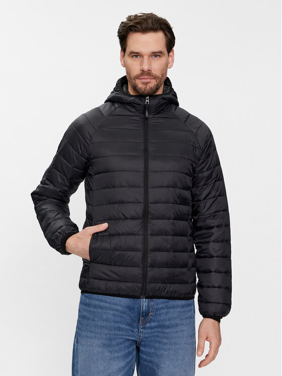 Brave Soul Преходно яке MJK-HIKEHOODBLK Черен Regular Fit за Мъже цена