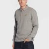Brave Soul Тениска с яка и копчета MLT-412WASHINGTN Сив Slim Fit за Мъже цена