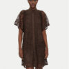 Bruuns Bazaar Коктейлна рокля Sago Philly BBW4583 Черен Loose Fit за Жени цена