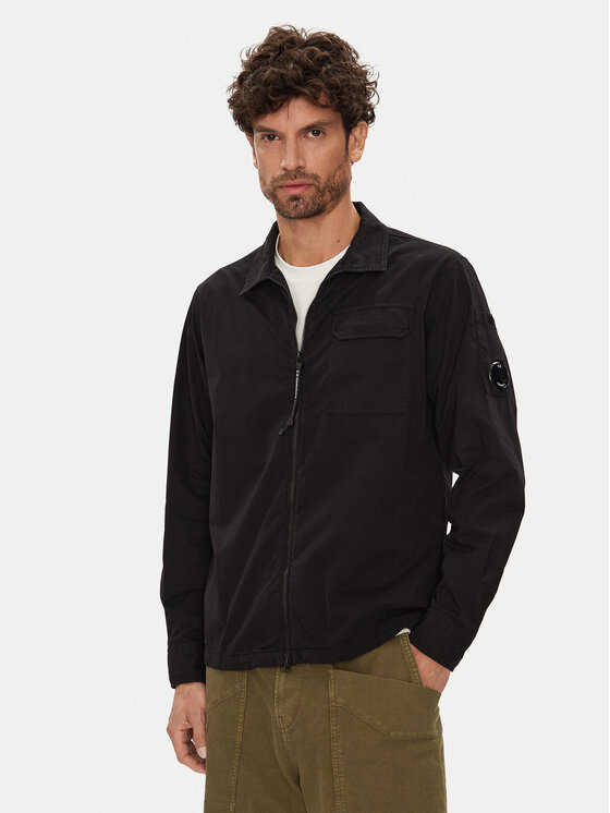 C.P. Company Преходно яке RCCMOS705A110143G Черен Regular Fit за Мъже цена