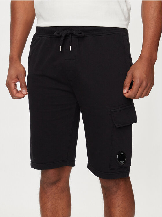 C.P. Company Спортни шорти 18CMSB101A110044G Черен Regular Fit за Мъже цена