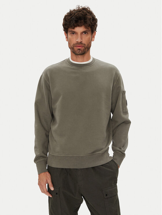 C.P. Company Суитшърт 19CMSS718A006372R Сив Regular Fit за Мъже цена