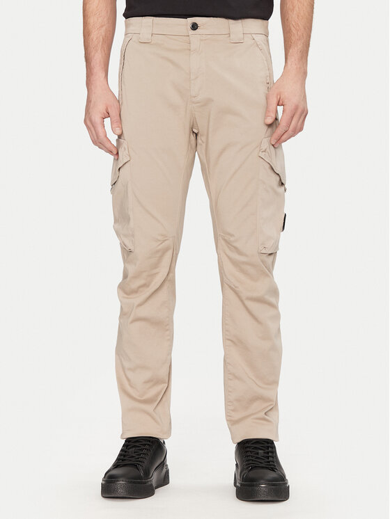 C.P. Company Текстилни панталони 18CMPA058A005694G Каки Regular Fit за Мъже цена