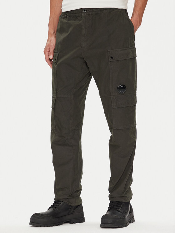 C.P. Company Текстилни панталони 19CMPA173A110324G Сив Regular Fit за Мъже цена