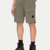 C.P. Company Шорти от плат 18CMBE172A006439G Сив Relaxed Fit за Мъже цена