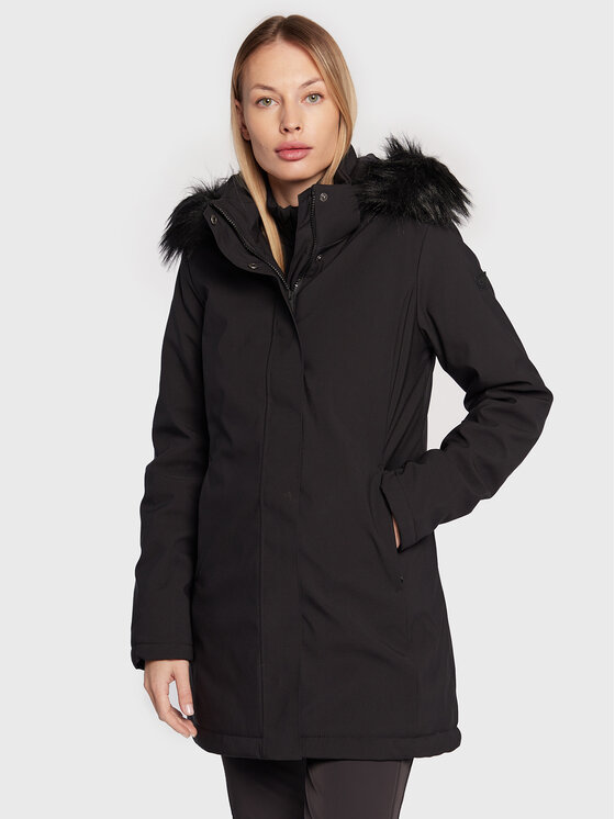 CMP Зимно яке 32K3196F Черен Regular Fit за Жени цена