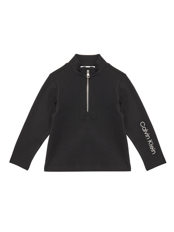 Calvin Klein Jeans Блуза IG0IG02978 M Черен Regular Fit за Момичета цена