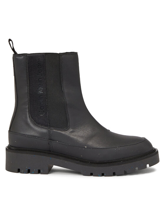 Calvin Klein Jeans Боти тип челси Combat Mid Chelsea Wn YW0YW01254 Черен за Жени цена