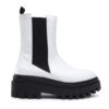 Calvin Klein Jeans Боти тип челси Flatform Chelsea Boot YW0YW00850 Бял за Жени цена