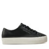 Calvin Klein Jeans Гуменки Bold Vulc Flatf Low Lth In YW0YW01633 Черен за Жени цена