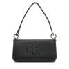 Calvin Klein Jeans Дамска чанта Sculpted Flap Shoulder Pouch LV04K3148G Черен за Жени цена