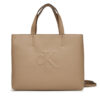 Calvin Klein Jeans Дамска чанта Sculpted Mini Ew Tote LV04K3111G Бежов за Жени цена