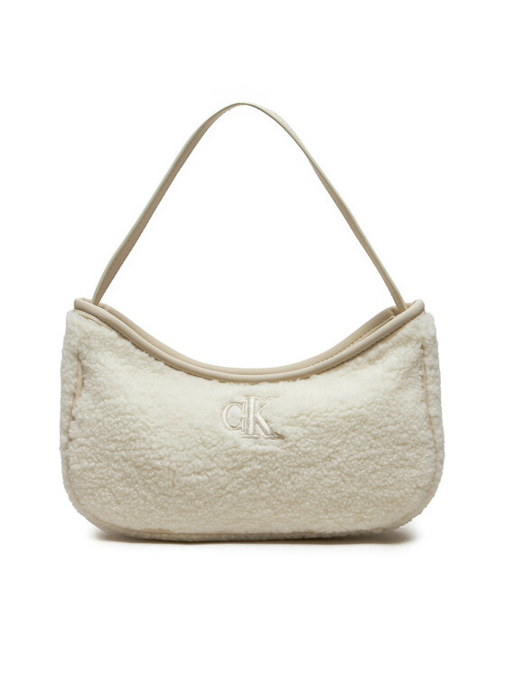 Calvin Klein Jeans Дамска чанта Teddy IU0IU00634 Екрю за Жени цена