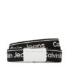 Calvin Klein Jeans Детски колан Logo Taupe Buckle Belt IU0IU00393 Черен за Бебета цена