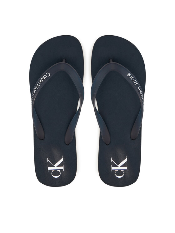 Calvin Klein Jeans Джапанки Beach Sandal Transparent Tpu YM0YM01267 Тъмносин за Мъже цена