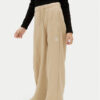Calvin Klein Jeans Долнище анцуг IG0IG02875 M Бежов Wide Leg за Момичета цена