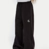 Calvin Klein Jeans Долнище анцуг IG0IG02875 M Черен Wide Leg за Момичета цена