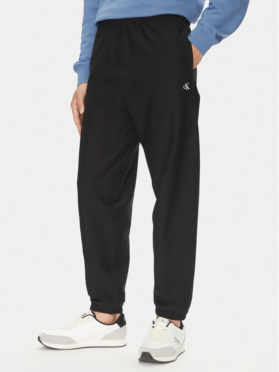 Calvin Klein Jeans Долнище анцуг Premium LV04RC279G Черен Regular Fit за Мъже цена