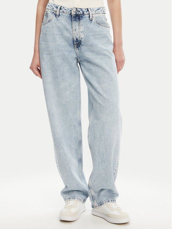 Calvin Klein Jeans Дънки 90's J20J225504 Син Loose Fit за Жени цена