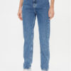 Calvin Klein Jeans Дънки Authentic Slim Straight Cut Out J20J222433 Син Slim Fit за Жени цена