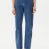 Calvin Klein Jeans Дънки J20J225126 Син Straight Fit за Жени цена