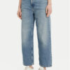 Calvin Klein Jeans Дънки J20J225604 Син Straight Fit за Жени цена